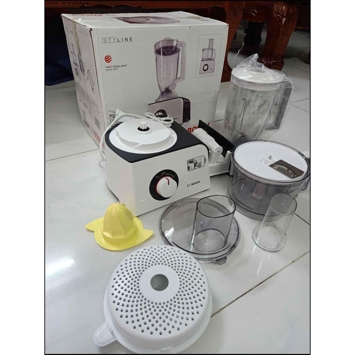 Máy Xay Thịt Bosch MCM4100 STYLINE, Máy Làm Bếp Đa Năng, Công Suất 800W, 20 Tính Năng, Made In Slovenia, bepduc_99