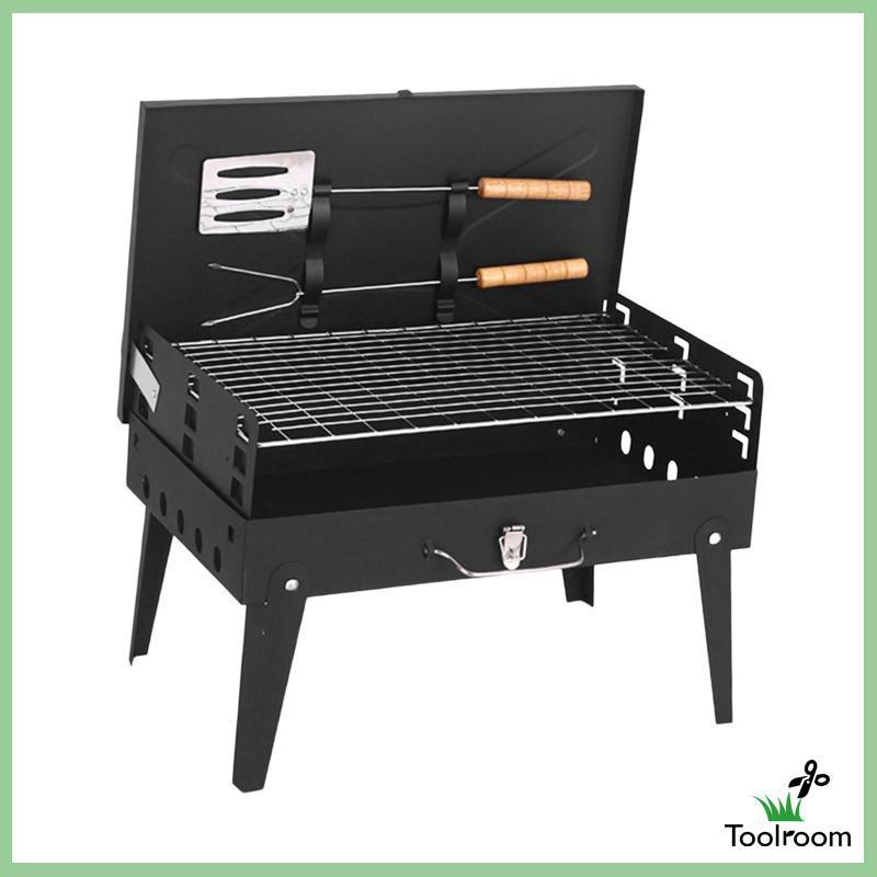 Giá Đỡ Nướng BBQ Để Bàn Có Thể Gấp Gọn Tiện Dụng Mang Theo Du Lịch Cắm Trại
