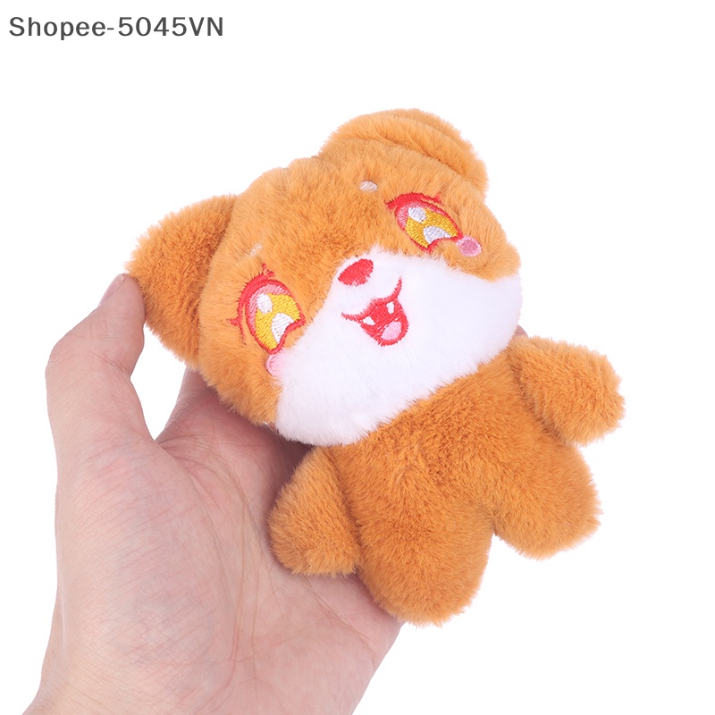 [Hàng Có Sẵn] Đồ Chơi Búp Bê Cáo Nhồi Bông Mini Dễ Thương Trang Trí Balo Đi Học Cho Bé Trai Và Bé Gái (H