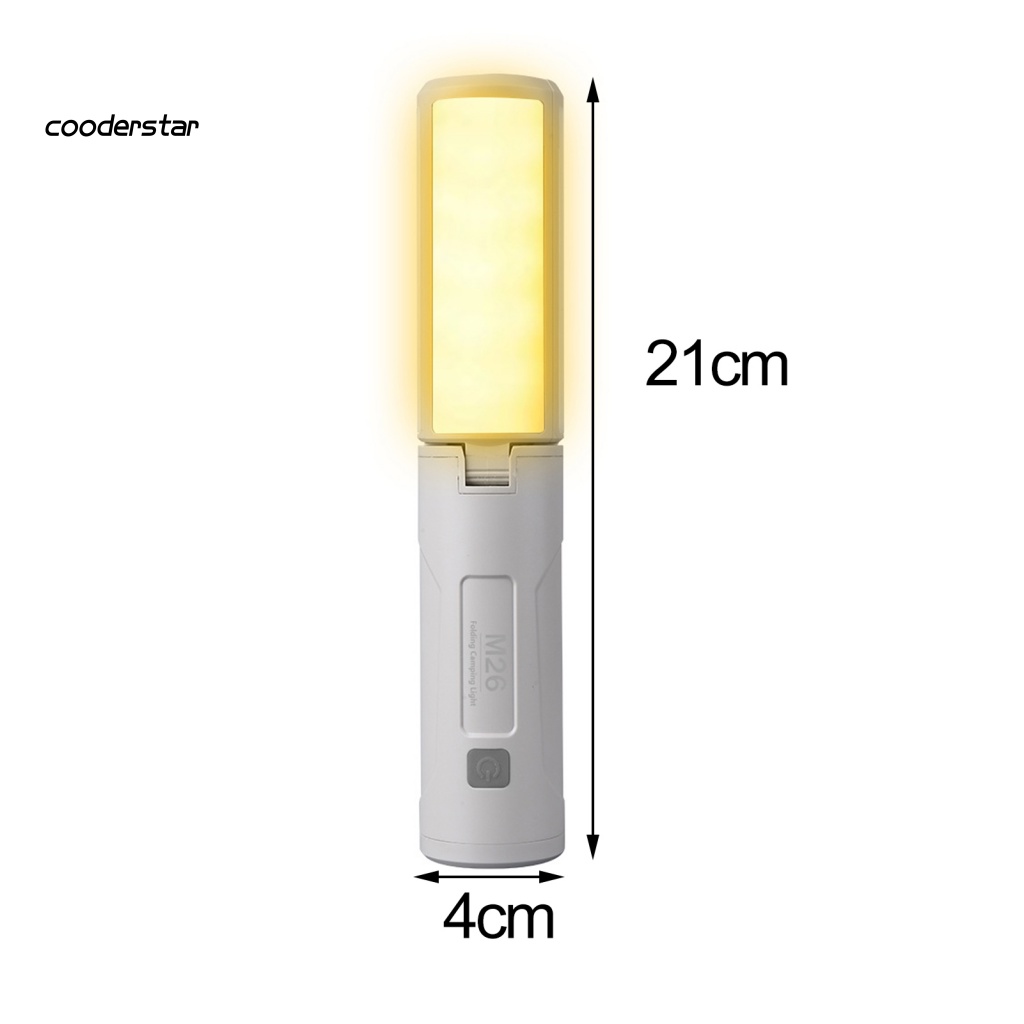 1 Bộ Đèn Cắm Trại Chống Nước Có Thể Gấp Lại Độ Sáng Cao