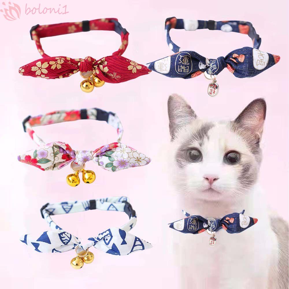 [COD] Vòng Cổ Tai Thỏ Dễ Thương Có Thể Điều Chỉnh Kích Thước Dành Cho Thú Cưng