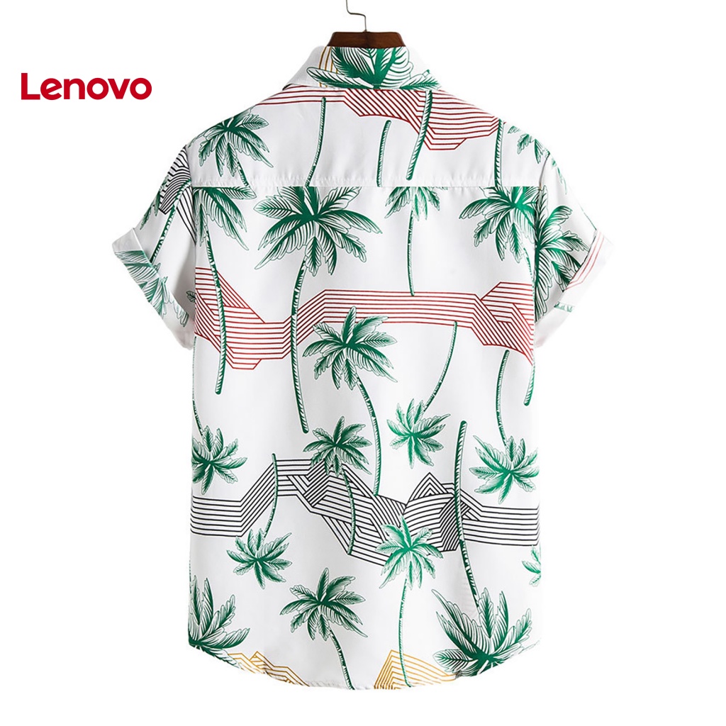 Áo Sơ Mi Tay Ngắn Cổ Bẻ In Họa Tiết Hoa Hướng Dương Phong Cách Hawaii Thời Trang Mùa Hè Cho Nam