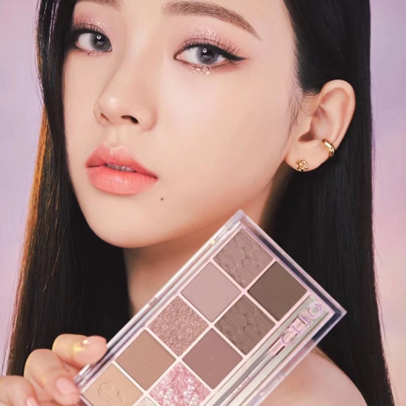Bảng Phấn Mắt Clio Mười Màu Tông Đất Tinh Tế Và Mềm Mại
