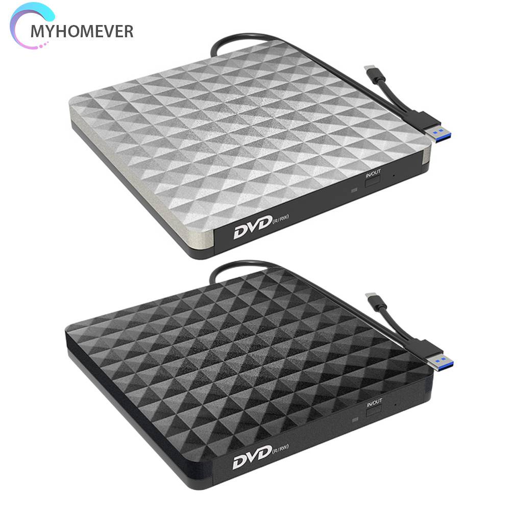 Ổ Đĩa Cứng USB 3.0 Và Type-C DVD RW CD Cho Laptop Notebook PC