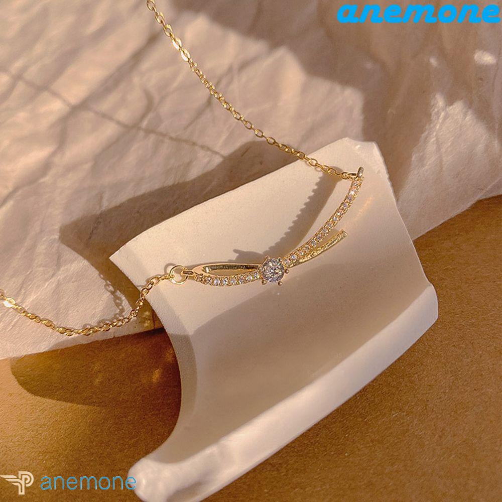 ANEMONE Vòng cổ Mặt Hình Trái Tim Thời Trang Cho Nữ