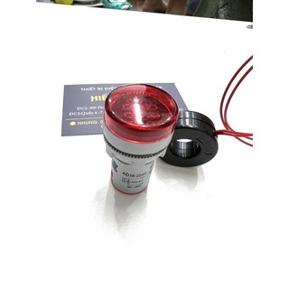 ( Loại tốt) Đèn báo pha hiển thị Volt & Ampe AD16-22VA