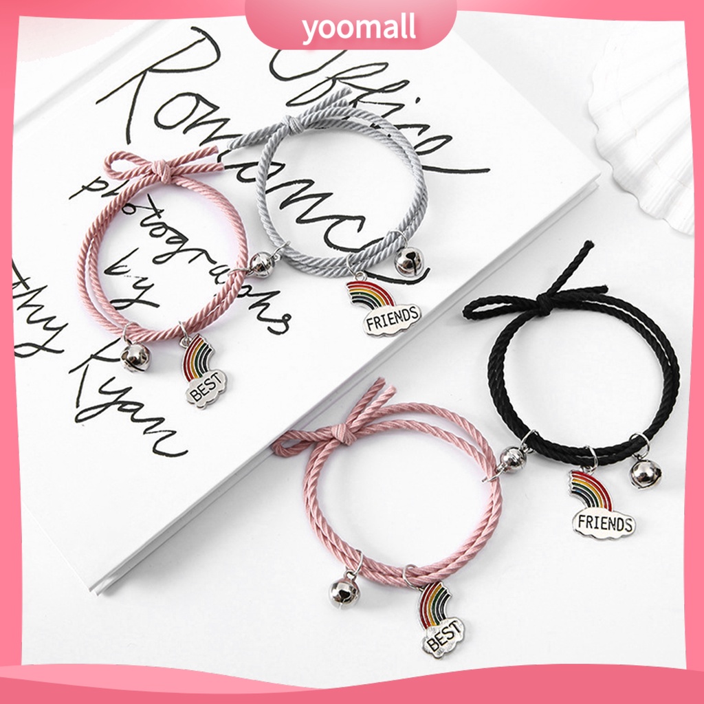 [YM] Set 2 Vòng Tay Dây Bện Thủ Công Hình Khủng Long Đàn Hồi Trang Trí Có Thể Điều Chỉnh Trang Sức ic