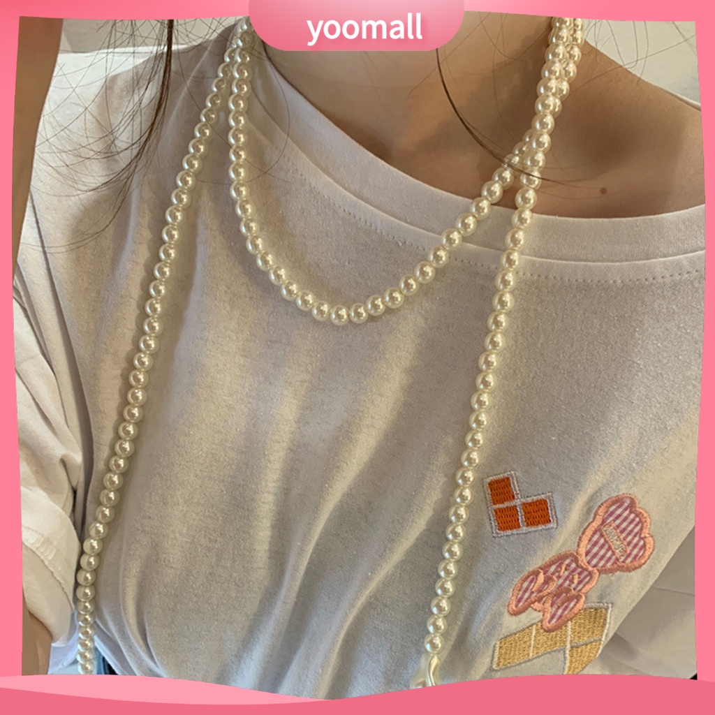 Vòng Cổ Choker Dài Nhiều Lớp Đính Ngọc Trai Nhân Tạo Phong Cách Vintage Dành Cho Nữ