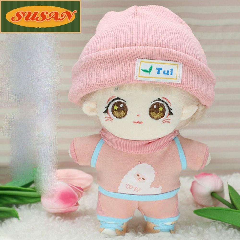 SUSANS Set Áo Hoodies + Quần Short Thời Trang Cho Búp Bê 20cm Tỉ Lệ 1 / 12