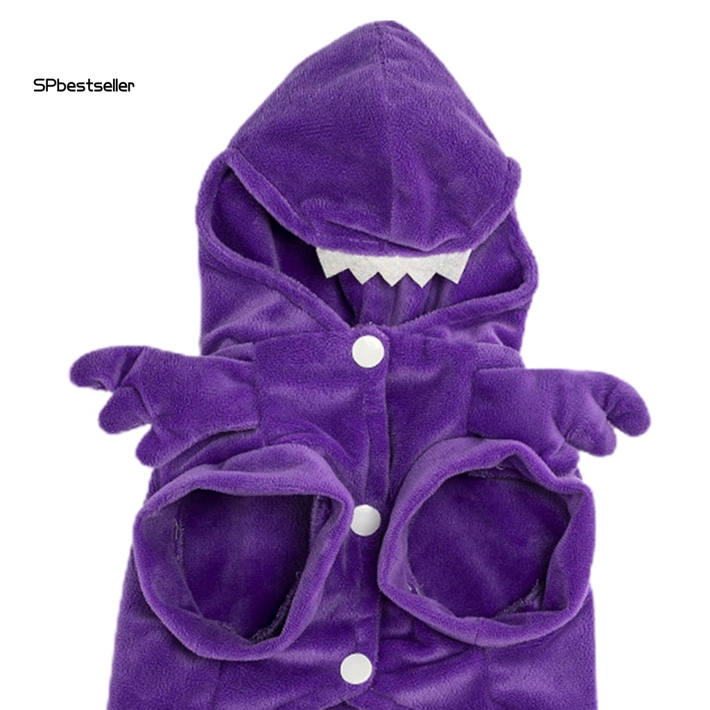 Trang Phục Hóa Trang Khủng Long Mềm Mại Cho Thú Cưng