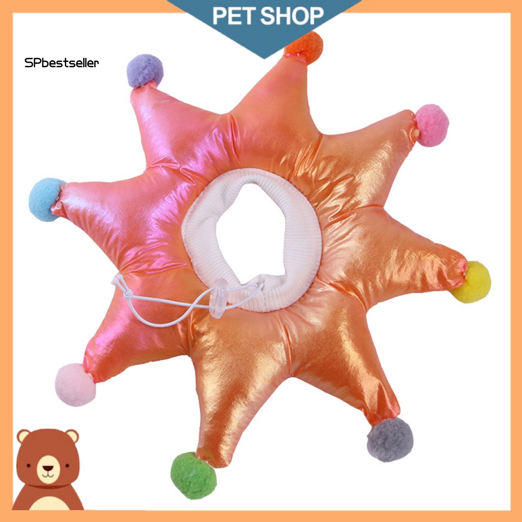 Vòng Cổ Tròn Gắn Vết Thương An Toàn Cho Mèo Cưng