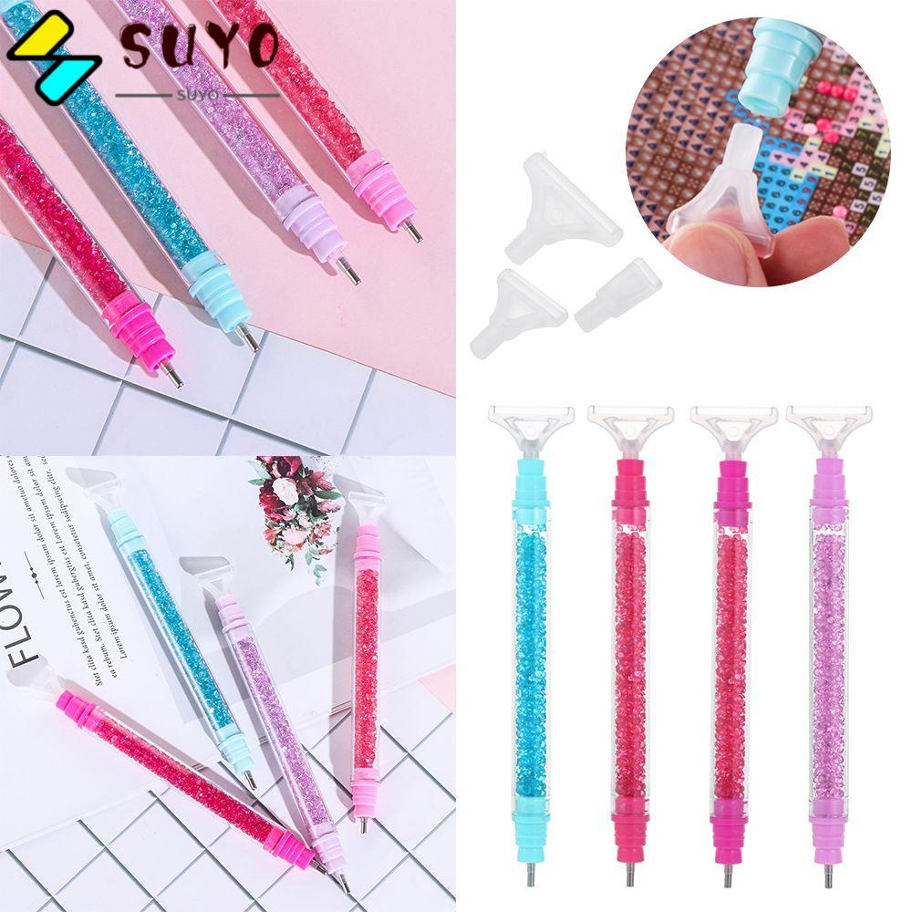 SUYO Bộ Phụ Kiện Làm Tranh Đính Đá 5D Nghệ Thuật Độc Đáo Diy