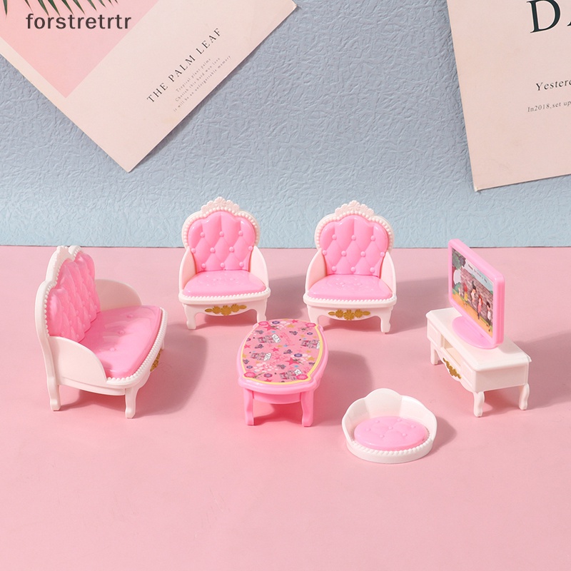 Set 4 / 7 / 10 / 11 Đồ Chơi Nội Thất Mini Trang Trí Nhà Búp Bê
