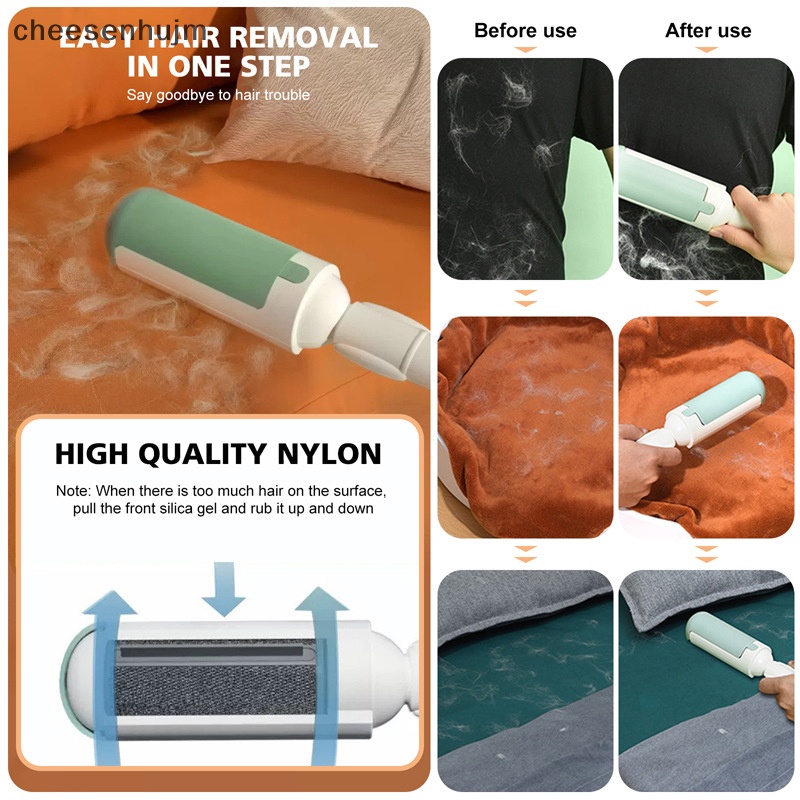 Cây Lăn Loại Bỏ Lông Thú Cưng Trên Quần Áo Tiện Dụng