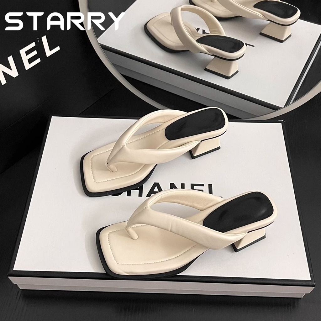 STARRY dép nữ dép sandal nữ dép quai hậu nữ 2023NEW HOTSALE Thời trang Hàn Phong 071306