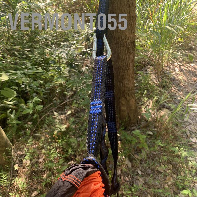 Vermont055 Đai Pilates dài 3 mét Dây đai võng ngoài trời buộc cây chịu lực cao Webbing Sling