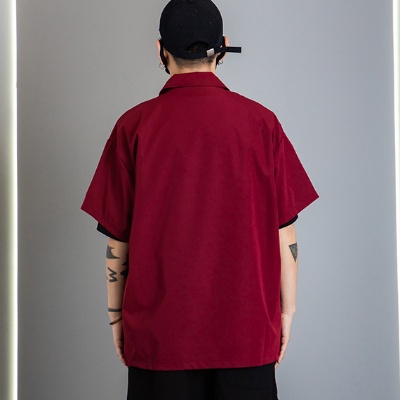 Áo Sơ Mi Tay Ngắn Phong Cách Đường Phố Mùa Hè Thời Trang Cao Cấp Cho Nam