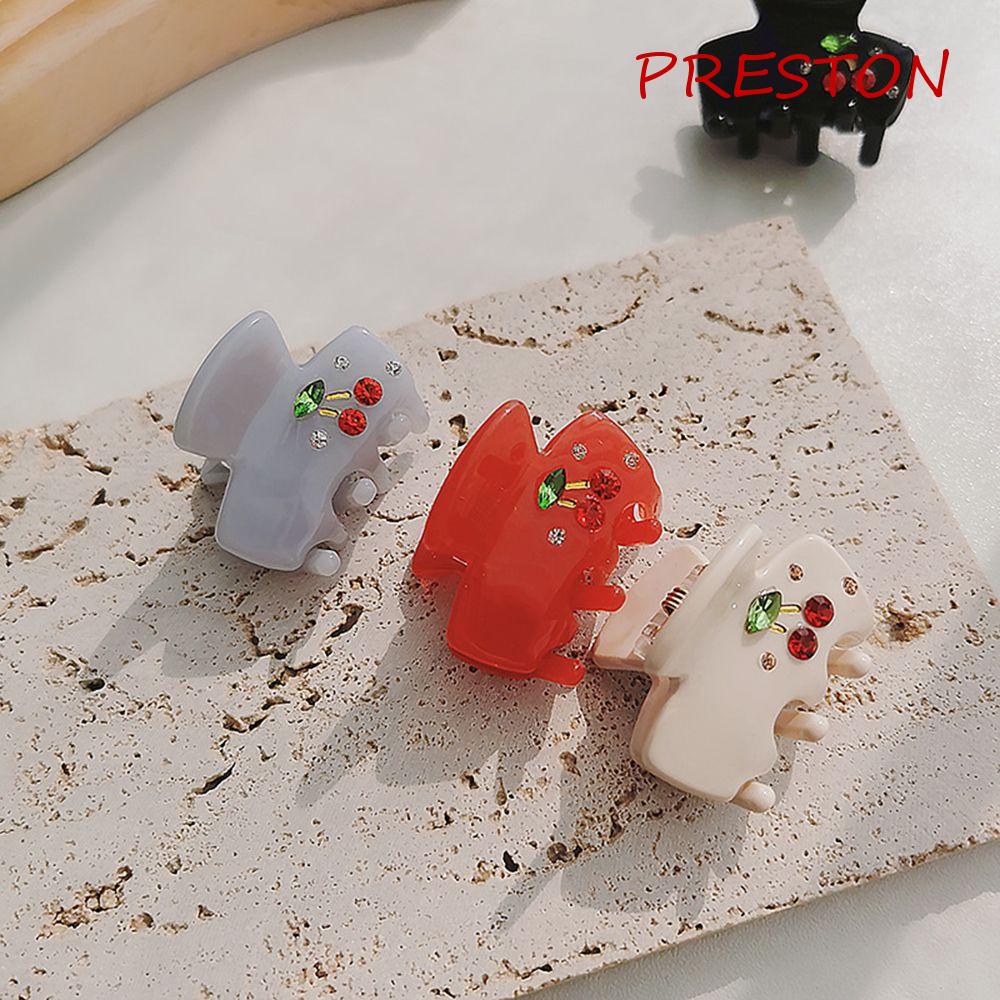 Kẹp Tóc Hình Trái Cherry Đính Đá Thời Trang