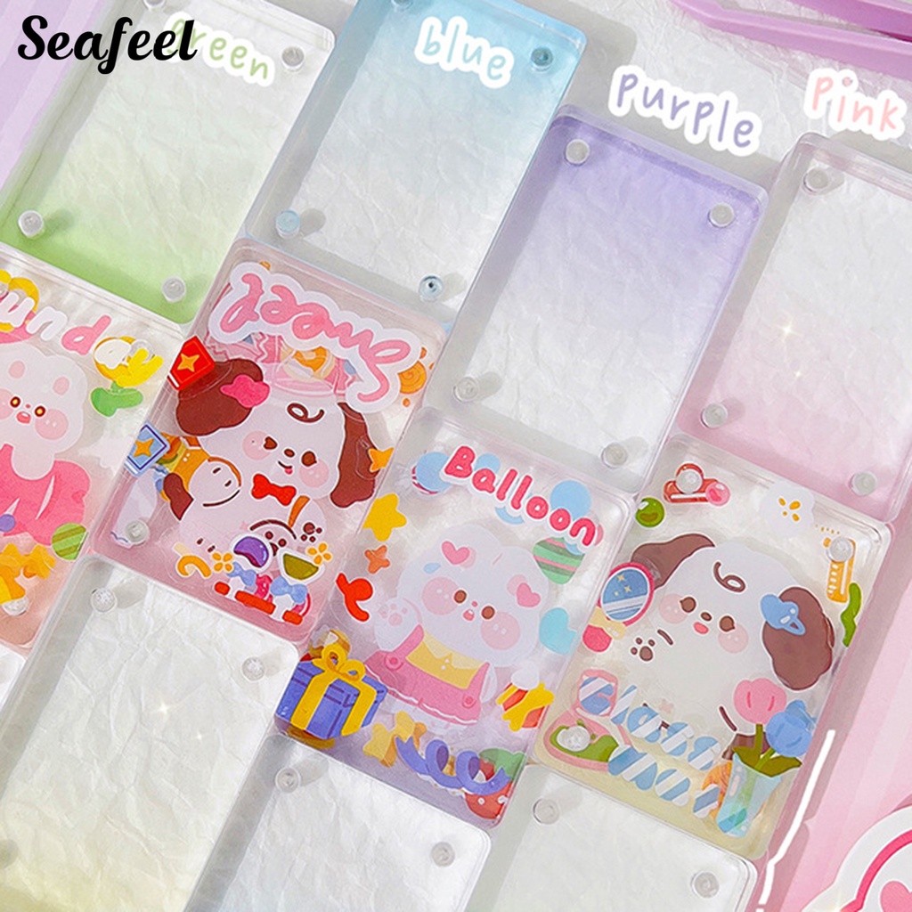 Thẻ Ảnh Dày Dặn Màu Gradient Nhìn Thấy Dành Cho Học Sinh