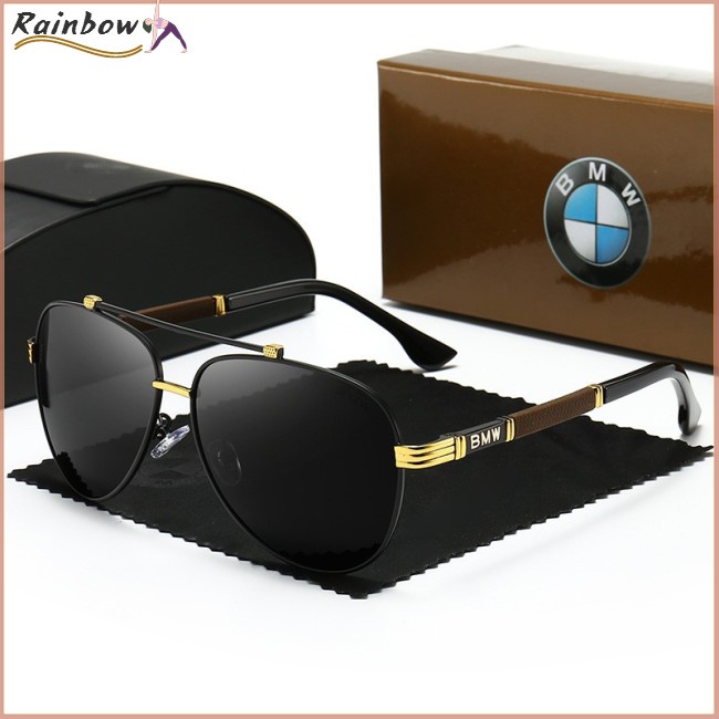 BMW Kính Mát Phân Cực Phong Cách Retro Thời Trang Cho Nam