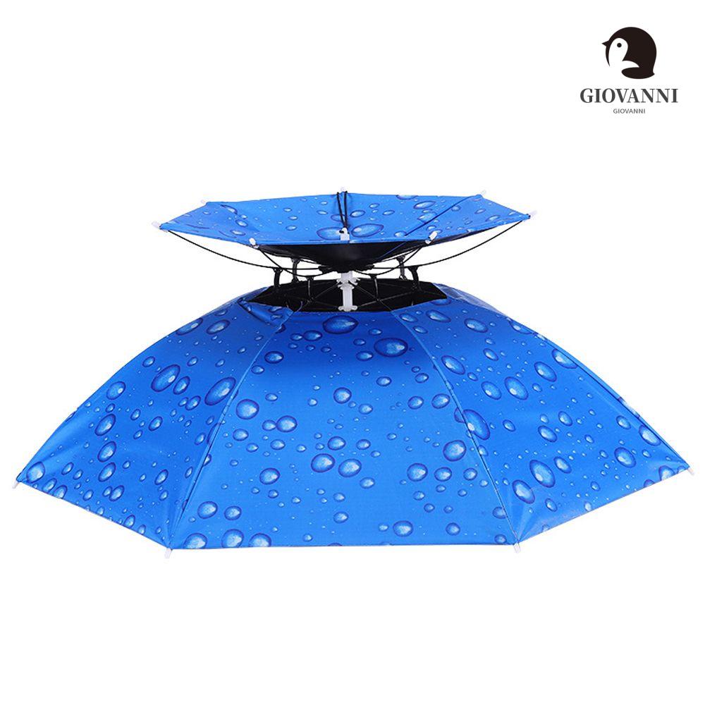 Mũ Đội Chống Nắng Và Tia UV Hai Lớp Thoáng Khí Có Thể Gập Lại