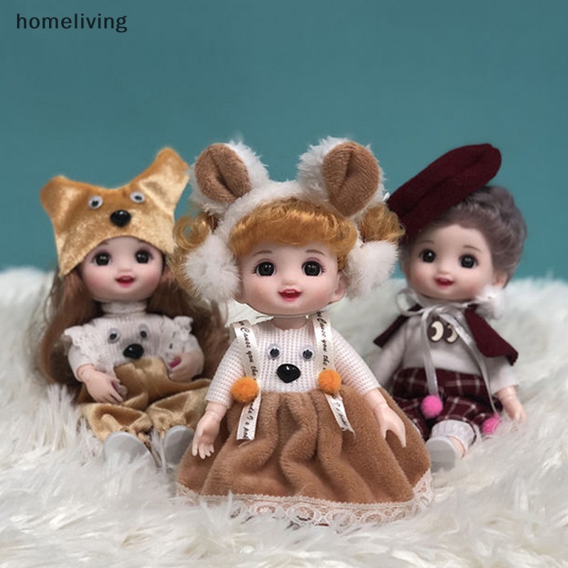 Búp Bê Công Chúa Barbie 16cm Kèm 13 Khớp Nối ob11