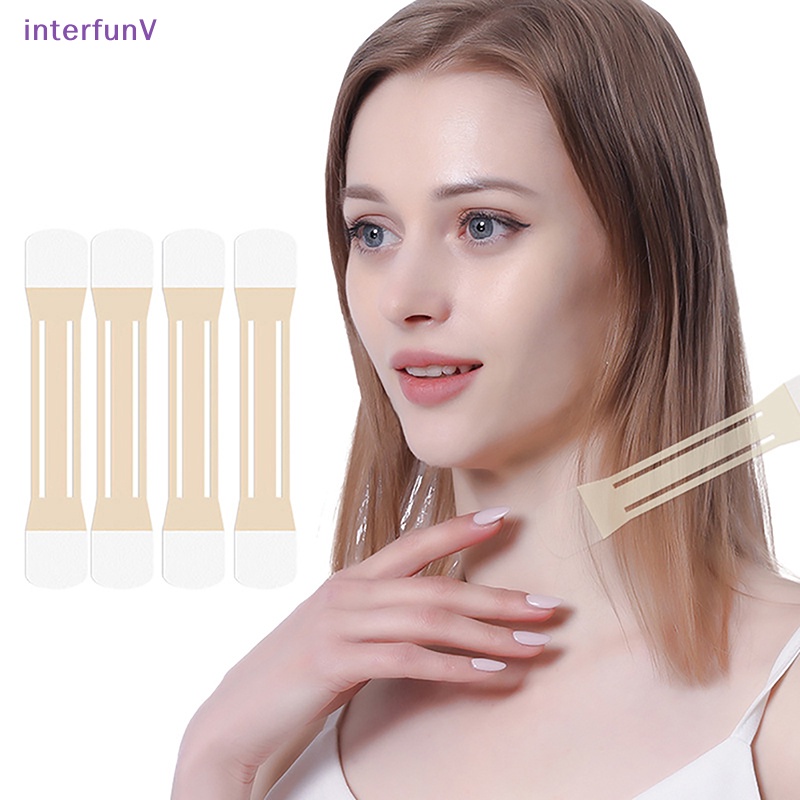 Set 20 Miếng Dán Nâng Cổ Vô Hình Giúp Loại Bỏ Nếp Nhăn