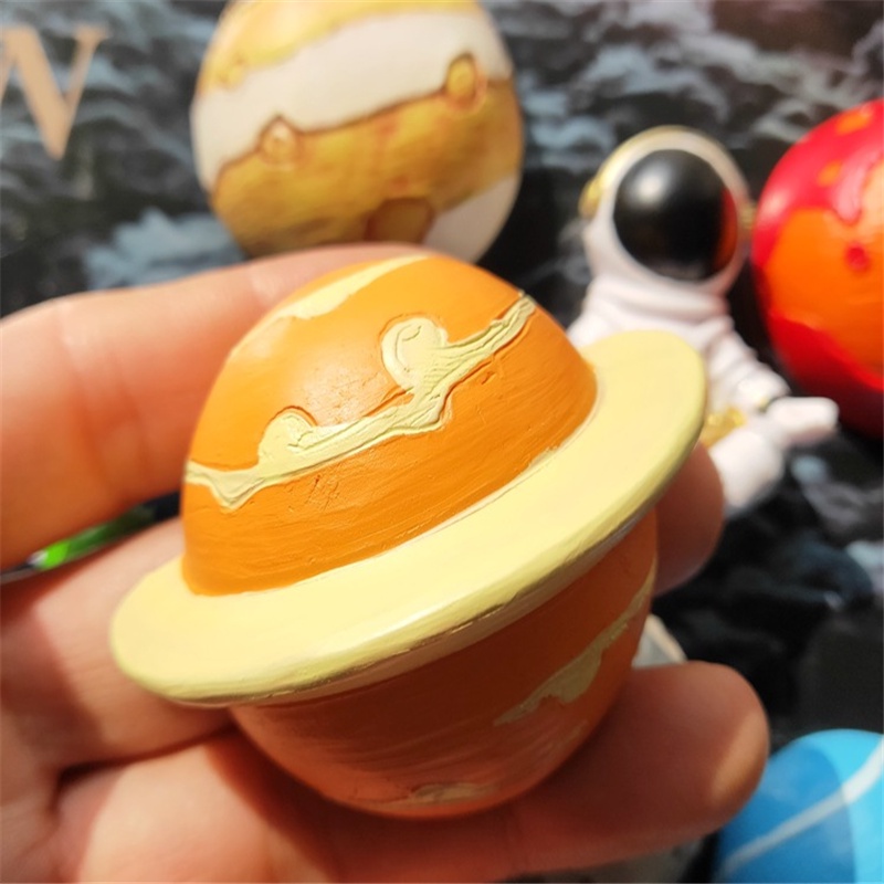 Nam Châm Trang Trí Tủ Lạnh Hình Phi Hành Gia Nasa 3D Bằng Nhựa Resin