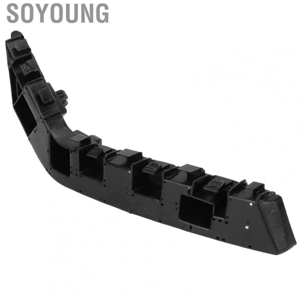 Soyoung Front Bumper Bracket Holder Set  High Strength Durable Impact Resistant 71198  T01 Strong for Car