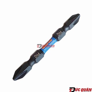 Bộ 2 Mũi bắt vít 2 đầu ( Ph2 dài 65mm ) WADFOW