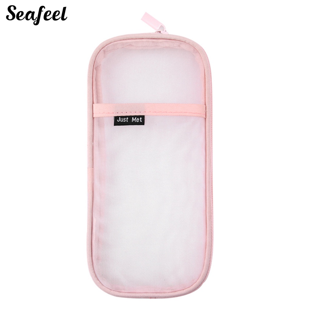 Túi Đựng Bút Trong Suốt Đơn Giản Thời Trang Phong Cách Hàn Quốc