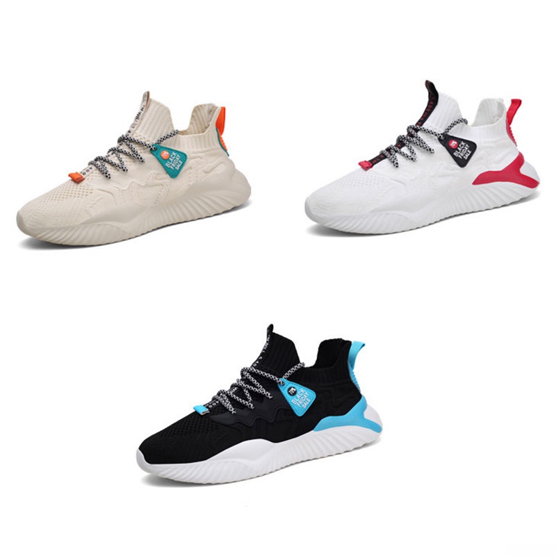 SHANMUSENLIN☘️Giày Thể Thao Nam Thoáng Hơi Thời Trang Phong Cách