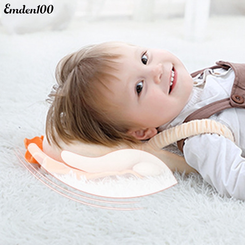 Gối Bảo Vệ Đầu Em Bé Chất Liệu Cotton Mềm Mại