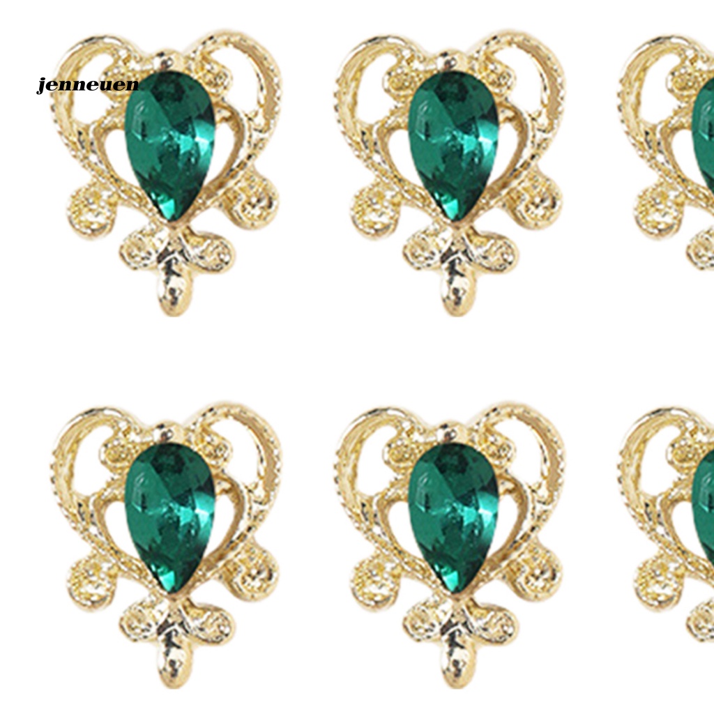 Set 10 Phụ Kiện Đá Đính Trang Trí Móng Tay Nghệ Thuật Lâu Trôi