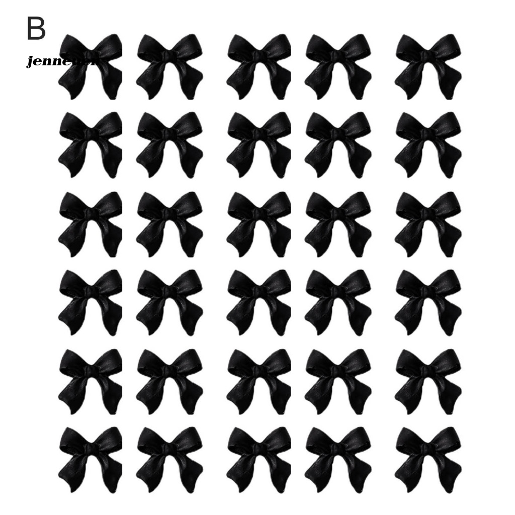 Bộ 30 Que Trang Trí Móng Tay Hình Nơ Bướm Có Thể Tái Sử Dụng