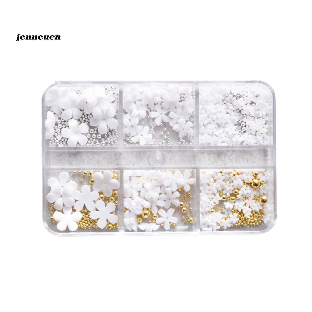 Phụ Kiện Trang Trí Móng Tay Hình Hoa Nhỏ Dễ Thương Sáng Tạo