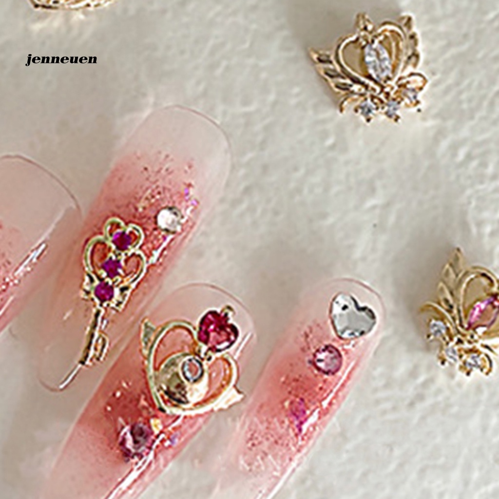 Set 5 Phụ Kiện Trang Trí Móng Nghệ Thuật 3D 8 Kiểu Khác Nhau Dành Cho Bé Gái