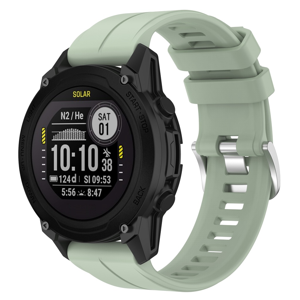 Dây Đeo Silicone 22mm Cho Garmin Descent G1 Forerunner 955 945 935