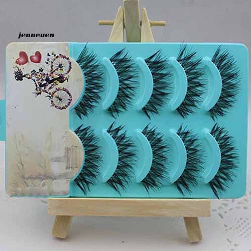 Bộ 5 Cặp Lông Mi Giả Mềm Mại Tự Nhiên