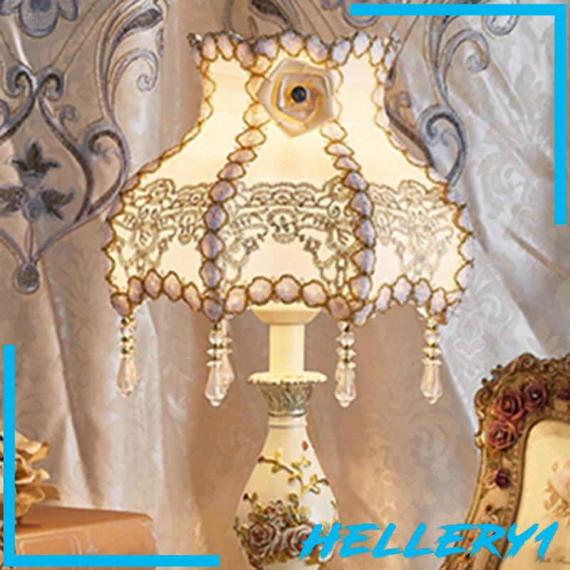 Chụp Đèn Để Bàn Phối Lông Phong Cách Châu Âu Cổ Điển