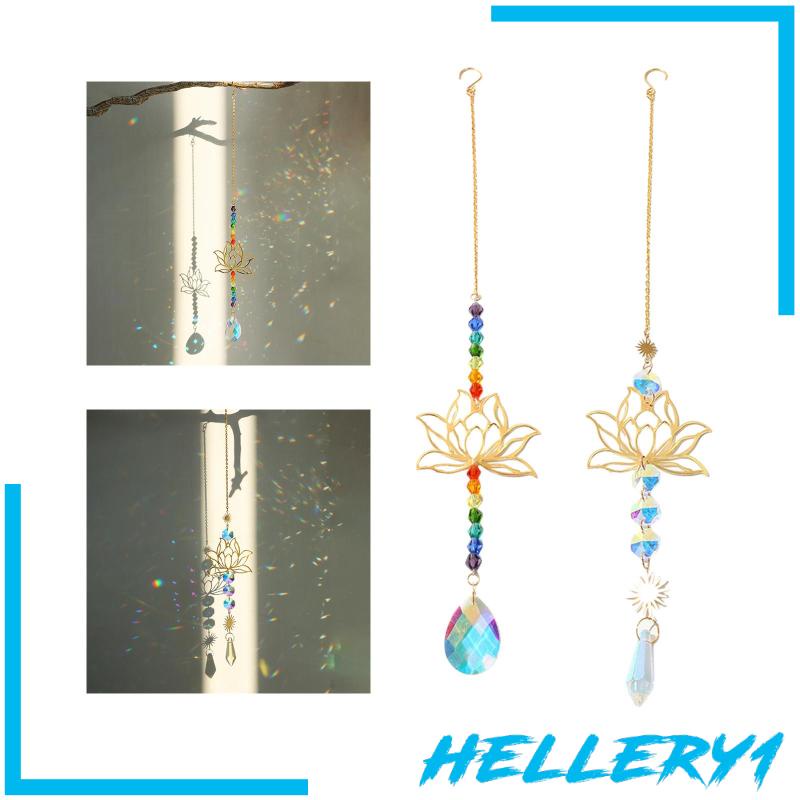 Vòng Bắt Giấc Mơ Cầu Vồng Lấp Lánh Treo Trang Trí Nhà Cửa / Xe Hơi