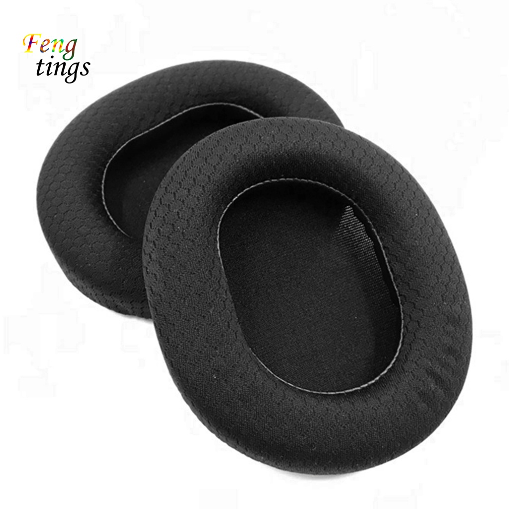 1 Cặp Đệm Tai Nghe Chụp Đầu Bằng Vải Lưới Cách Âm Thay Thế Cho SteelSeries Arctis3 / 5 / 7 Pro