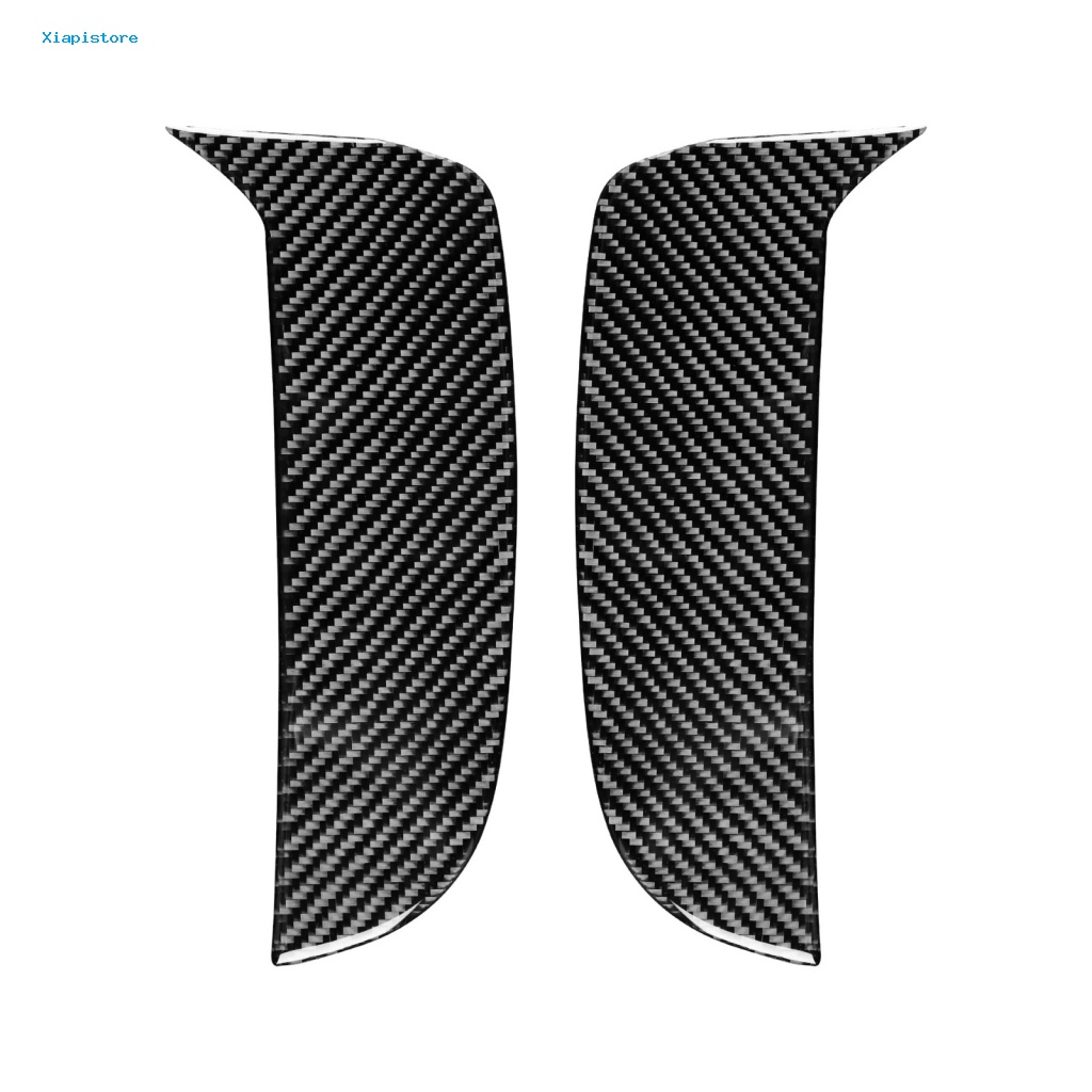 1 Cặp Miếng Dán Viền Đèn Sương Mù Bằng Sợi Carbon Cho Xe Porsche Macan-Cayenne 18-21 L / R Drive