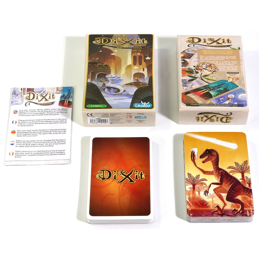 12x8 cm Dixit Expansion Board Games Card Game