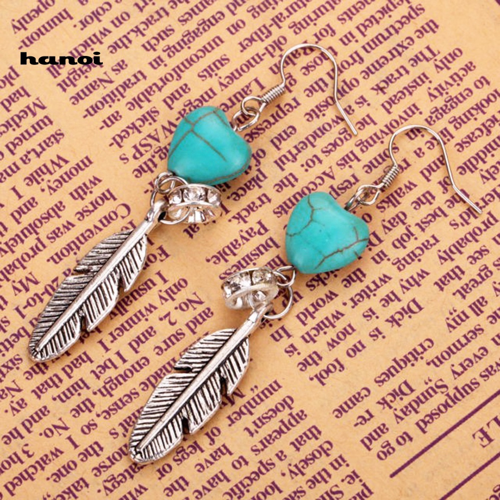 Khuyên Tai Nữ Đính Ngọc Thời Trang Boho