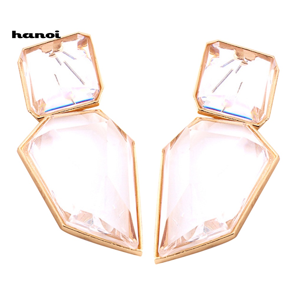 Khuyên Tai Nữ Kiểu Dáng Hình Học Thời Trang Cá Tính