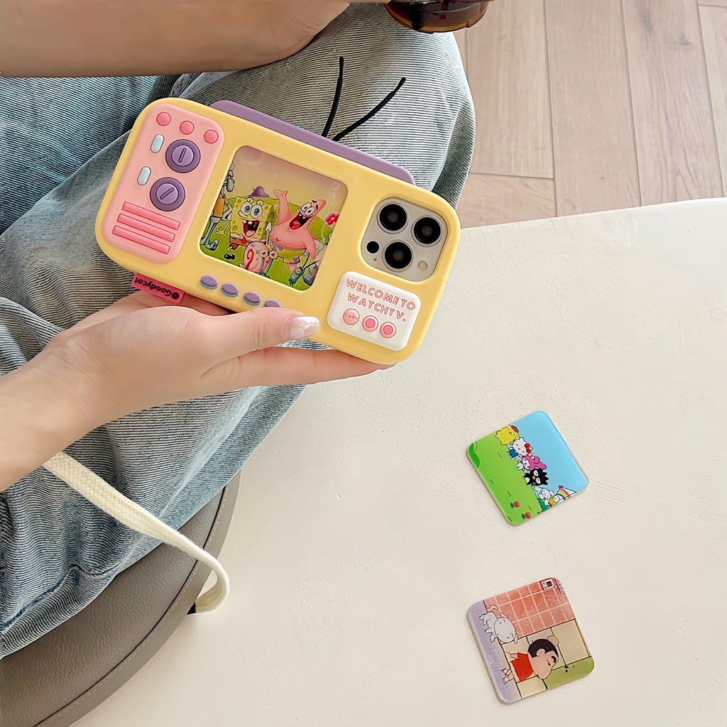Ốp Điện Thoại In Hình Tv Cho Iphone 14 14pro Max11 Pro Max Xs Max X 12 Pro Max