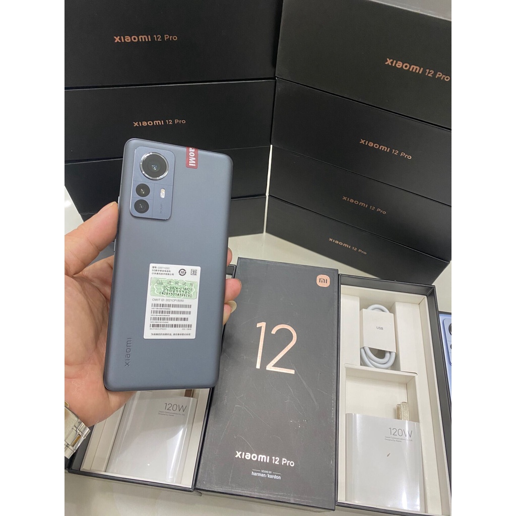 Điện thoại Xiaomi 12 Pro, Snapdragon 8 Gen 1, fullbox sạc 120w