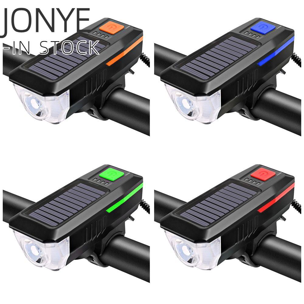 Đèn Pha Xe Đạp Sử Dụng Năng Lượng Mặt Trời Chống Thấm Nước Sạc Cổng USB