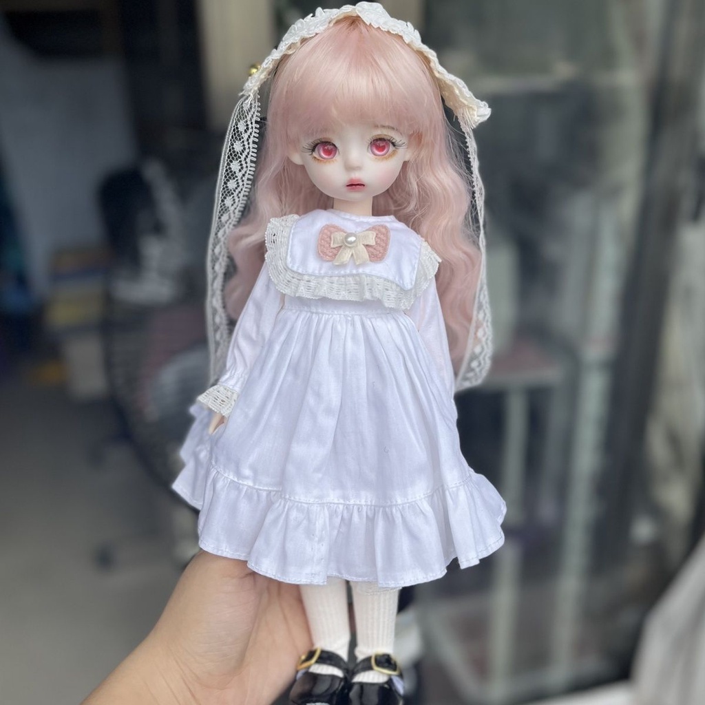 Đồ chơi búp bê nhựa vinyl 30cm thay đổi lớp trang điểm